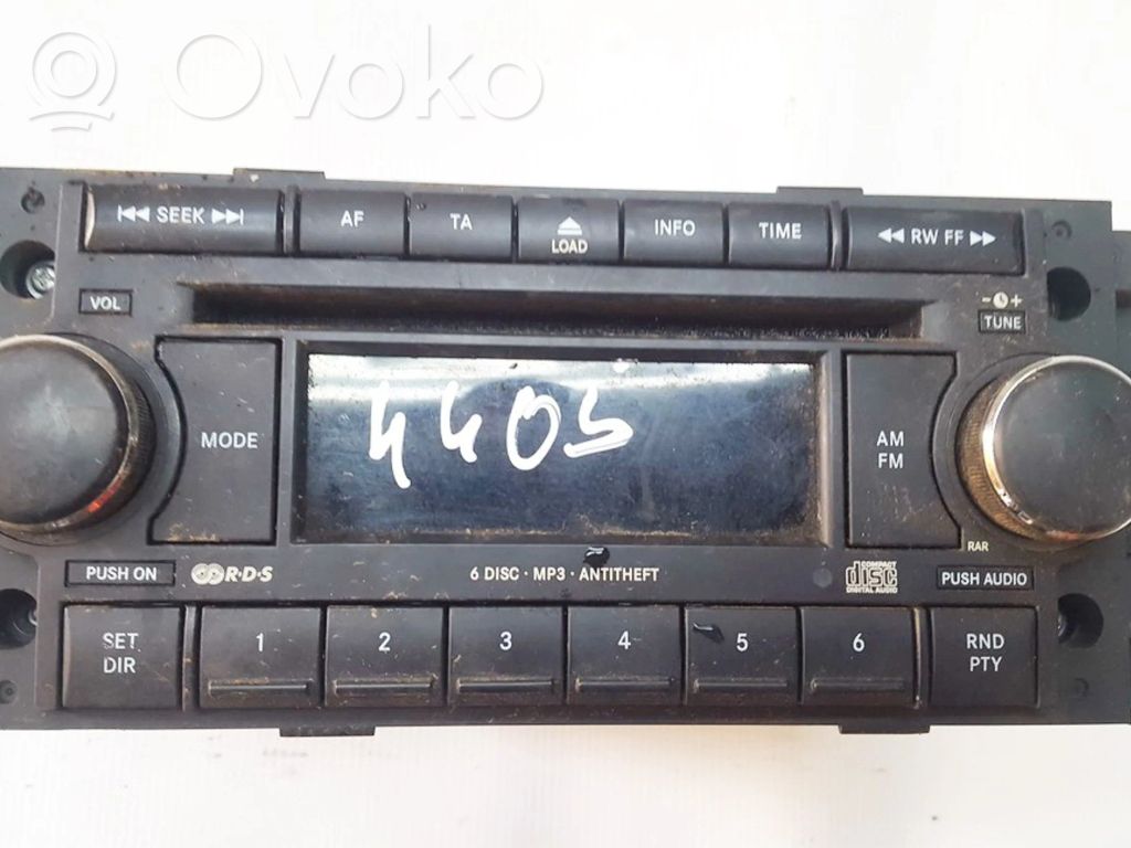 Jeep Patriot Panel / Radioodtwarzacz CD/DVD/GPS 