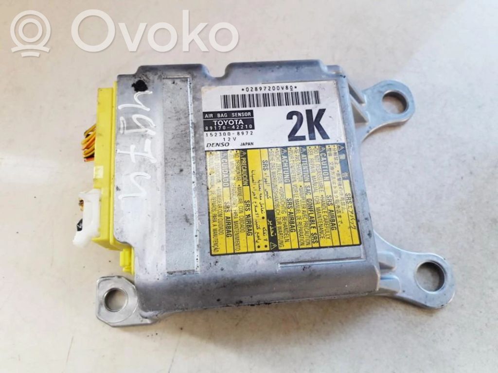 Toyota RAV 4 (XA30) Centralina/modulo airbag 