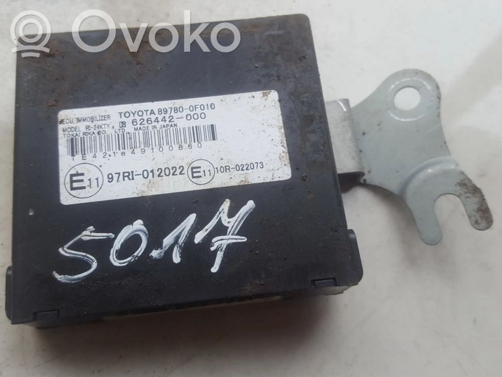 Centralina/modulo immobilizzatore   626442000,626442000,626442000,626442000,897800F010