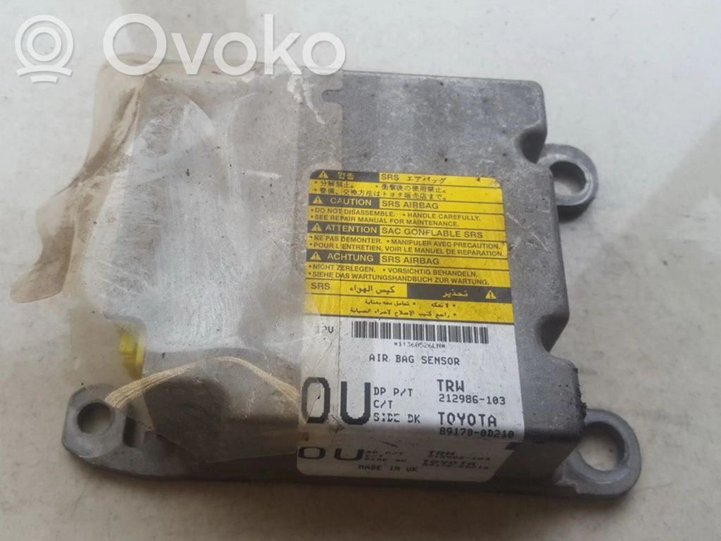 Toyota Yaris Centralina/modulo airbag