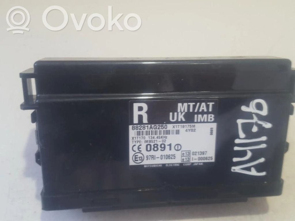 Autres unités de commande / modules   88281AG250,E1397RI010625,88281AG250,E1397RI010625,IMB52102