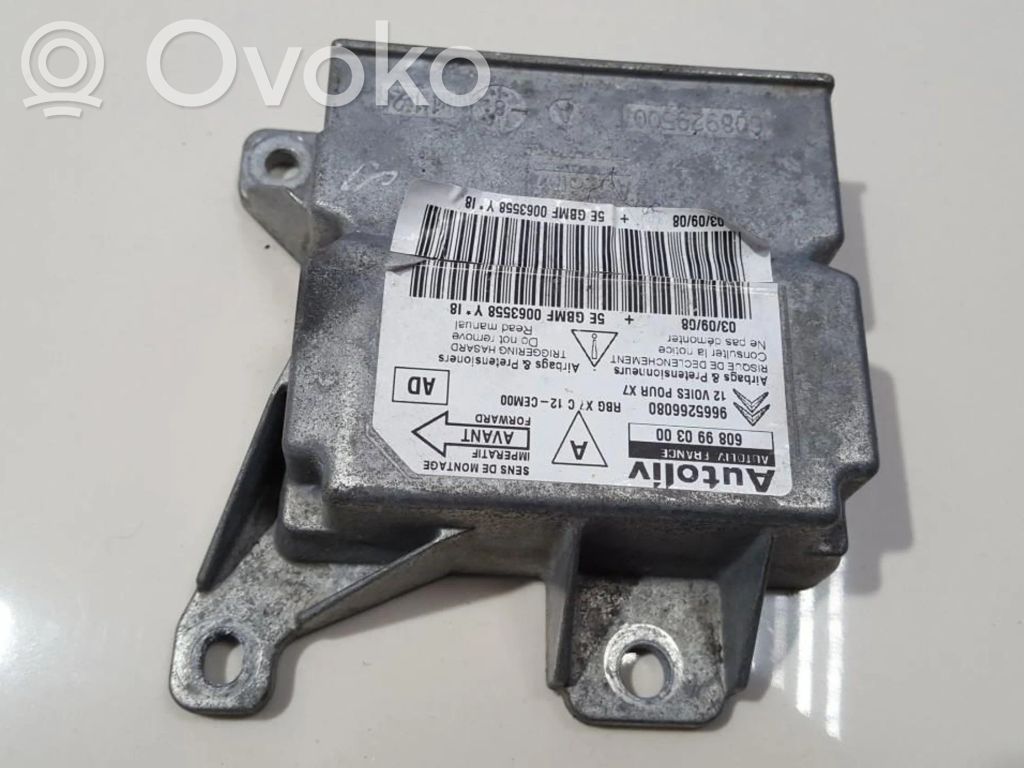 Citroen C5 Unitate/modul de comandă airbaguri 