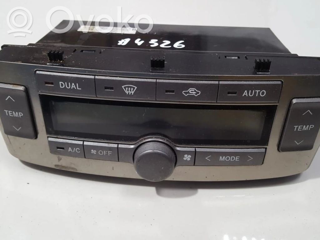 Toyota Avensis T250 Unitate control climatizare 