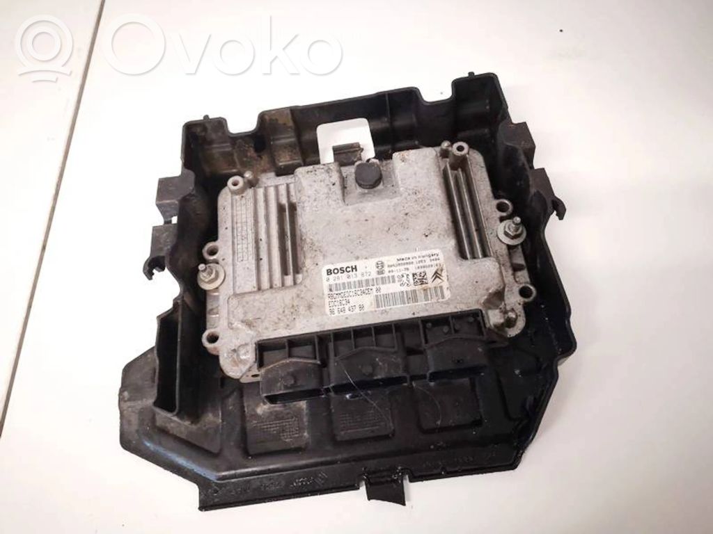 Unidad de control/módulo del motor   9664843780,0281013872,0281013872,9664843780