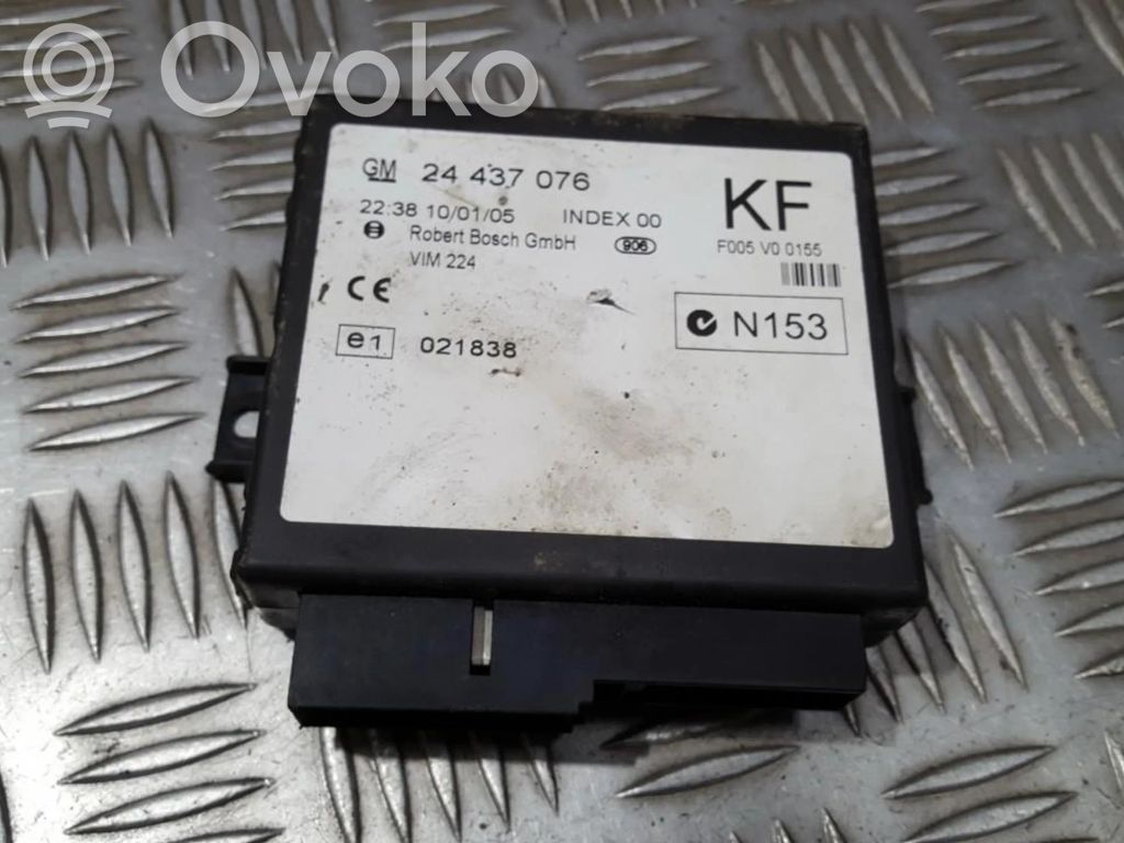 Módulo de confort/conveniencia   24437076,F005V00155,24437076,F005V00155