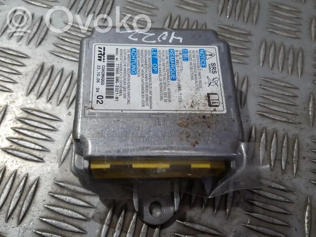 Centralina/modulo airbag   77960SMGE021M1,77960SMGE021M1,77960SMGE021M1,COH2M6QG