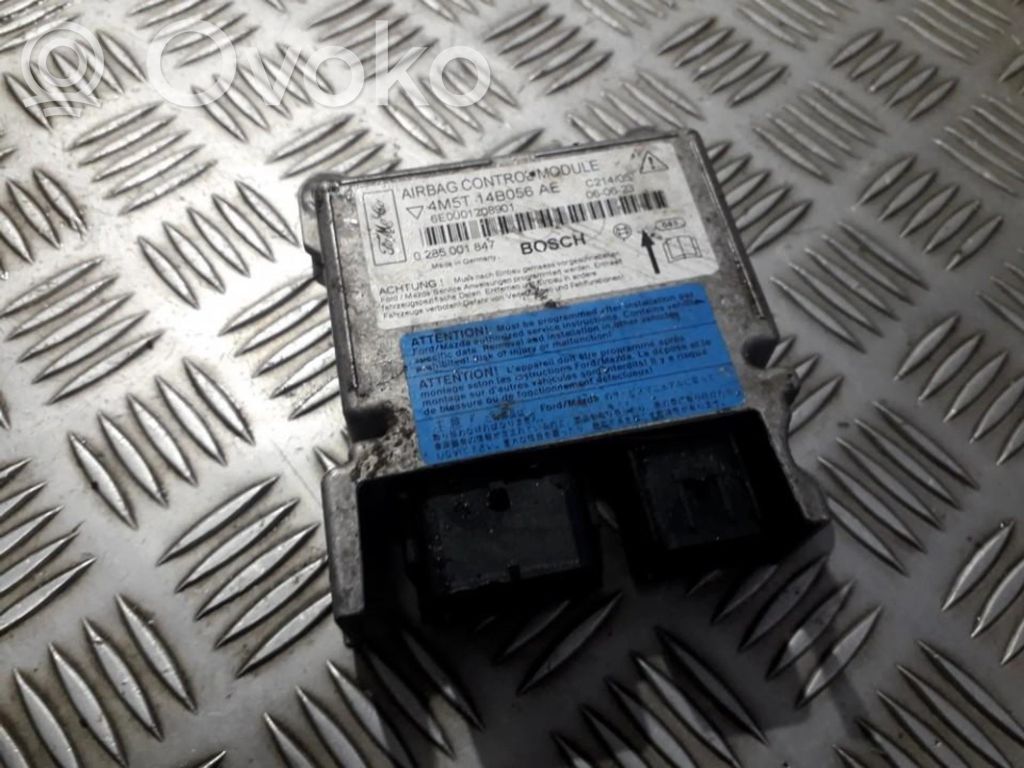 Sterownik / Moduł Airbag   3M5T14B056AE,0285001847,0285001847,3M5T14B056AE