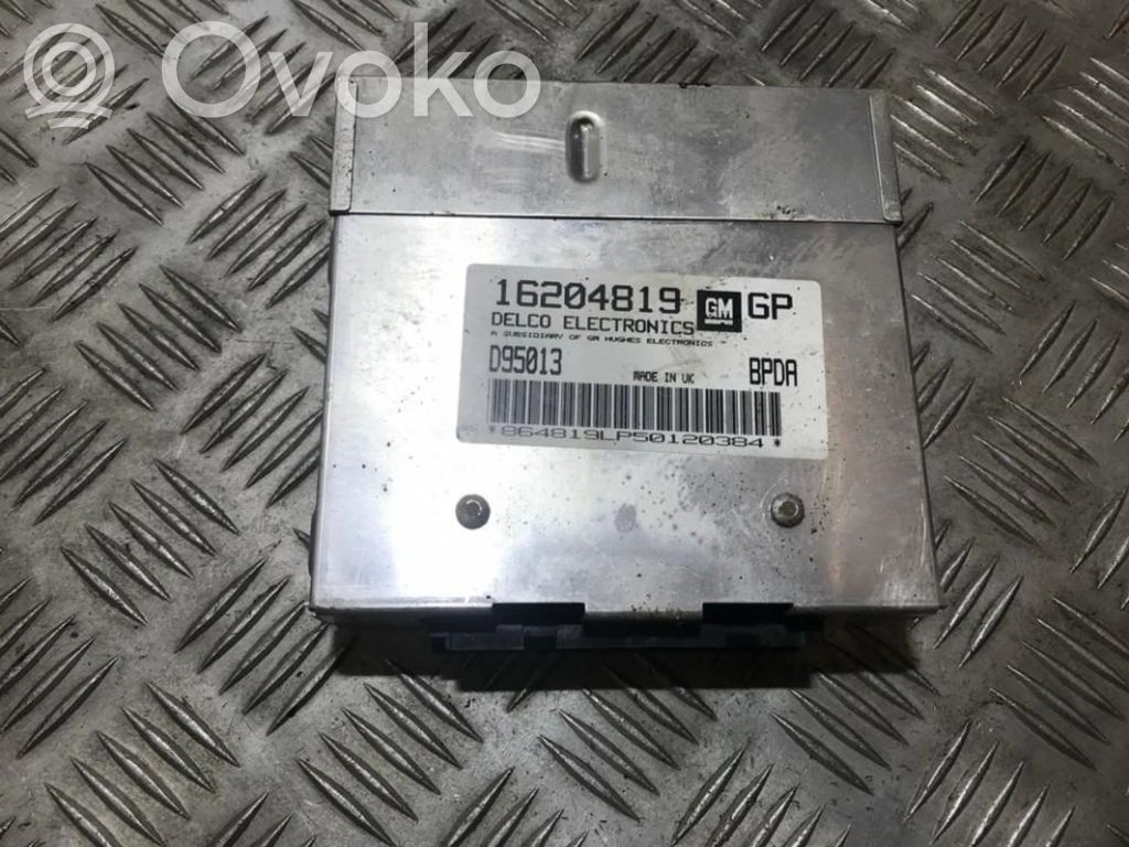 Engine control unit/module   16204819,D95013,16204819,D95013