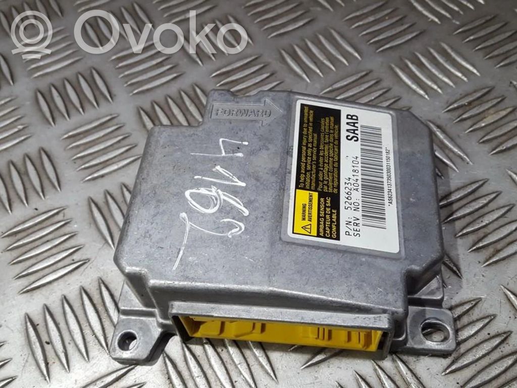 Saab 9-5 Unidad de control/módulo del Airbag 