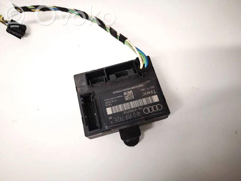 Unitate/modul comandă uși   4F0959792E,4F0910793E,4F0910793E,4F0959792E