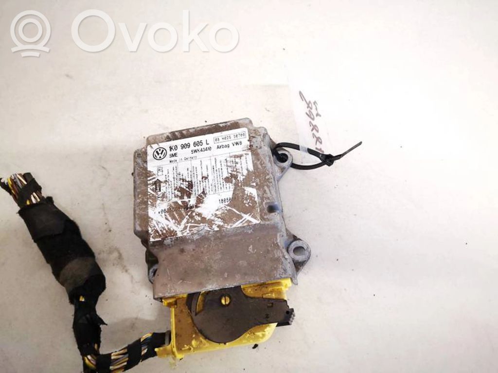 Skoda Octavia Mk2 (1Z) Unitate/modul de comandă airbaguri 