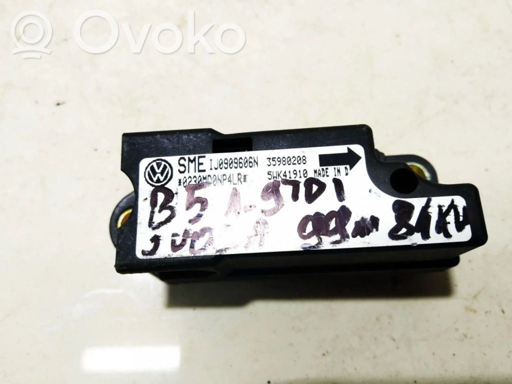 Czujnik uderzenia Airbag   1J0909606N,38970203,1J0909606N,38970203,5WK41910