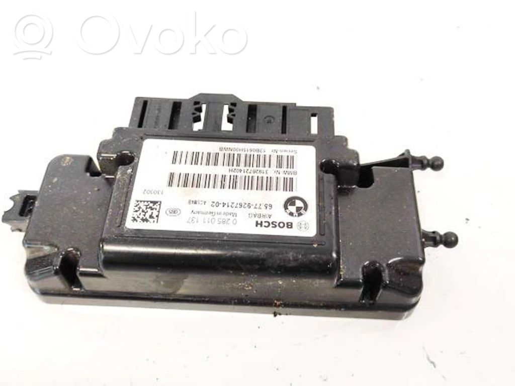 BMW 3 F30 F35 F31 Unitate/modul de comandă airbaguri 