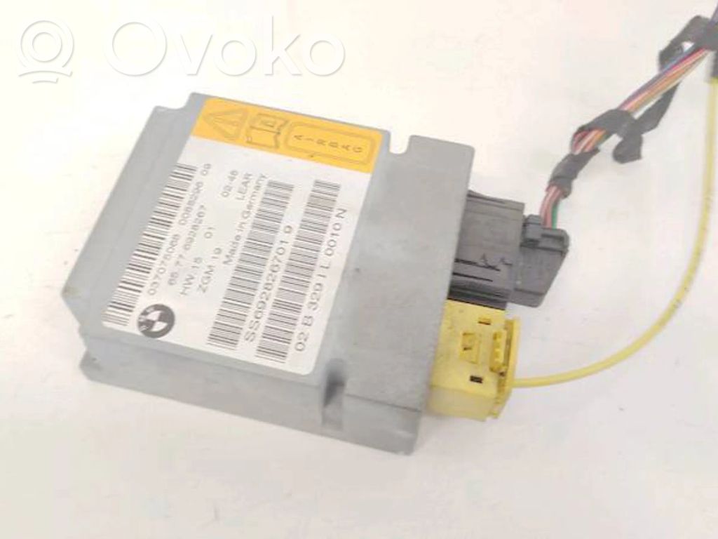 BMW 7 E65 E66 Module de contrôle airbag