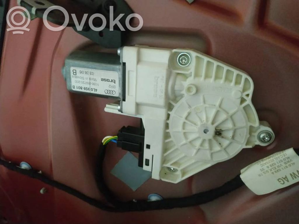Audi Q7 4L Silnik regulatora szyby drzwi przednich 