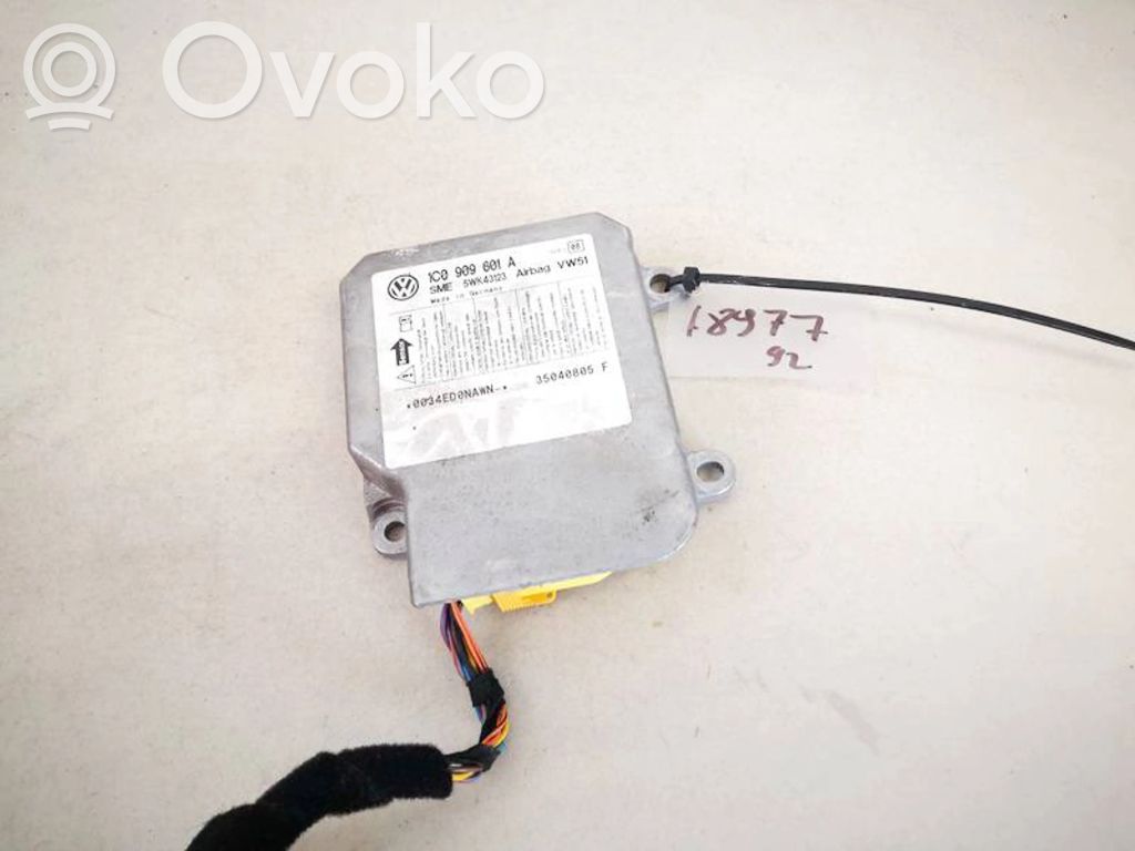 Skoda Fabia Mk1 (6Y) Centralina/modulo airbag 