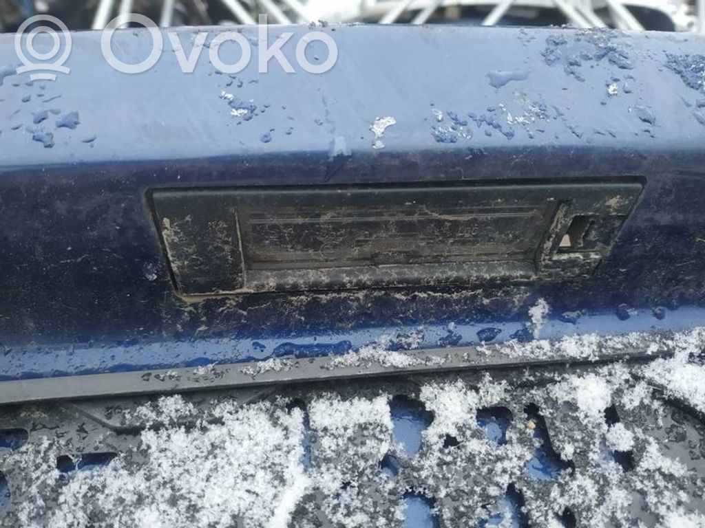 Opel Meriva A Éclairage de plaque d'immatriculation 