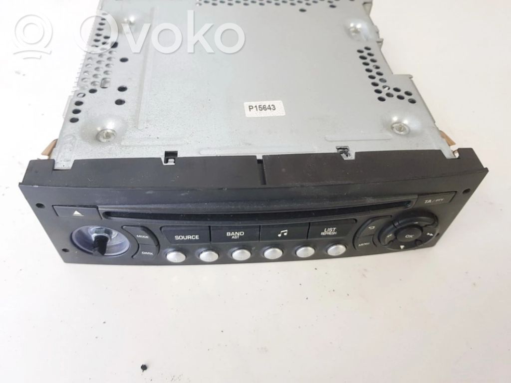Citroen Berlingo Panel / Radioodtwarzacz CD/DVD/GPS 