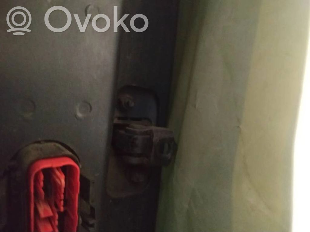 Front door check strap stopper