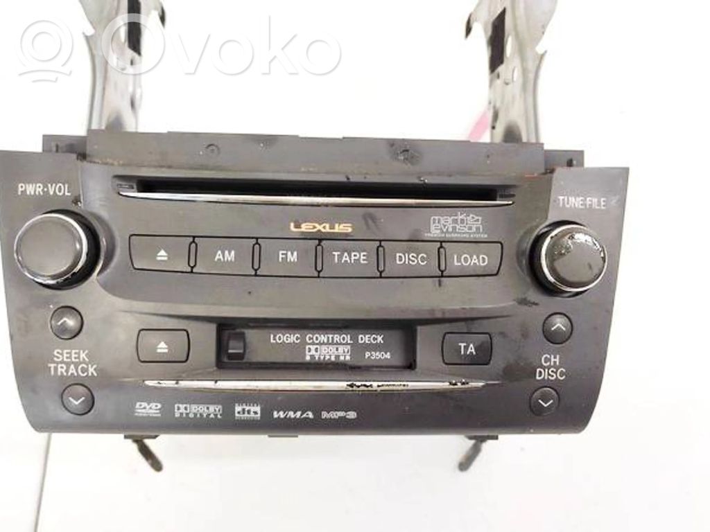 Lexus GS 300 350 430 450H Panel / Radioodtwarzacz CD/DVD/GPS