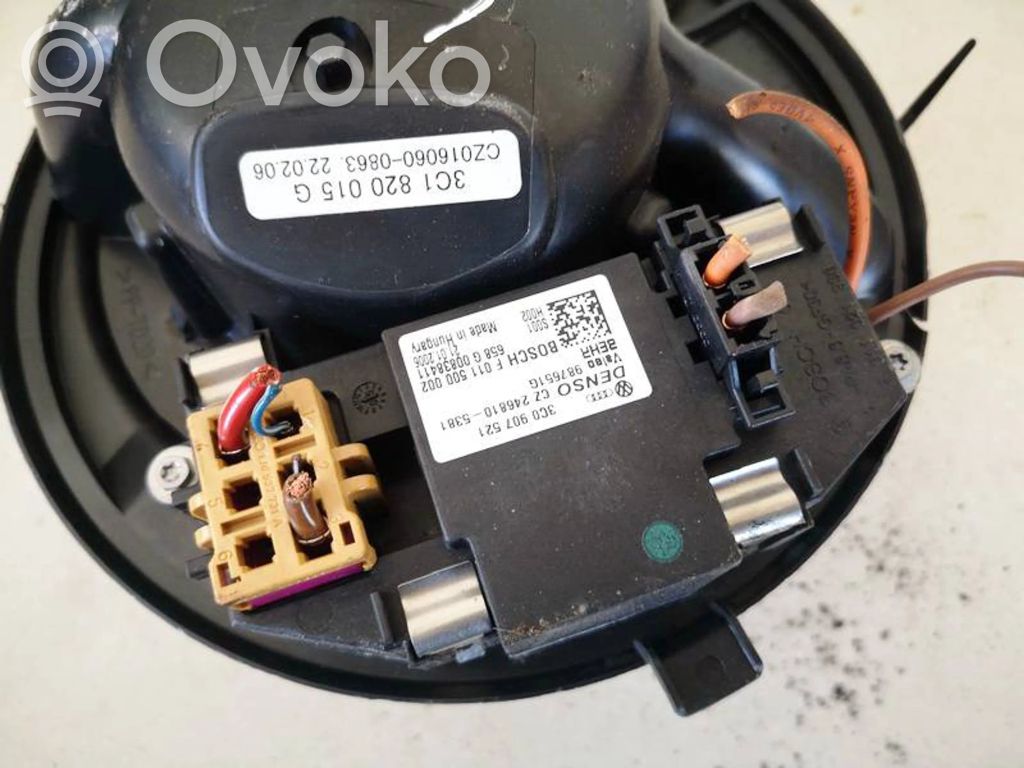 Volkswagen PASSAT B6 Motor aerotermă/rezistor ventilator 