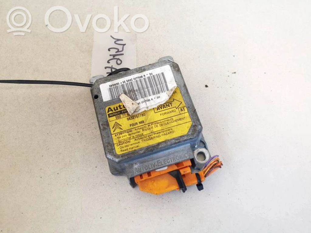Citroen Xsara Picasso Unitate/modul de comandă airbaguri 