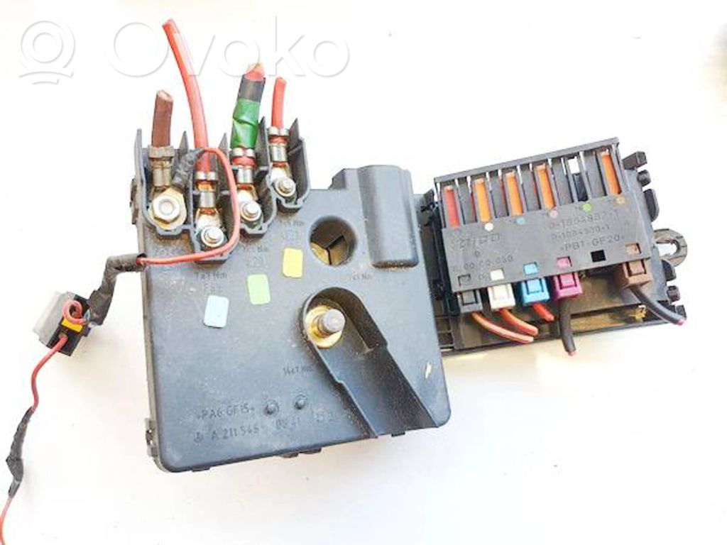 Mercedes-Benz E W211 Set scatola dei fusibili