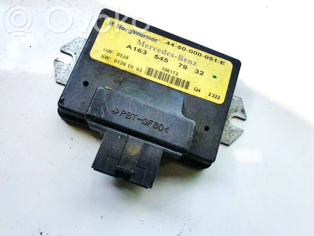 Mercedes-Benz ML W163 Unitate control diferențial cutie transfer 