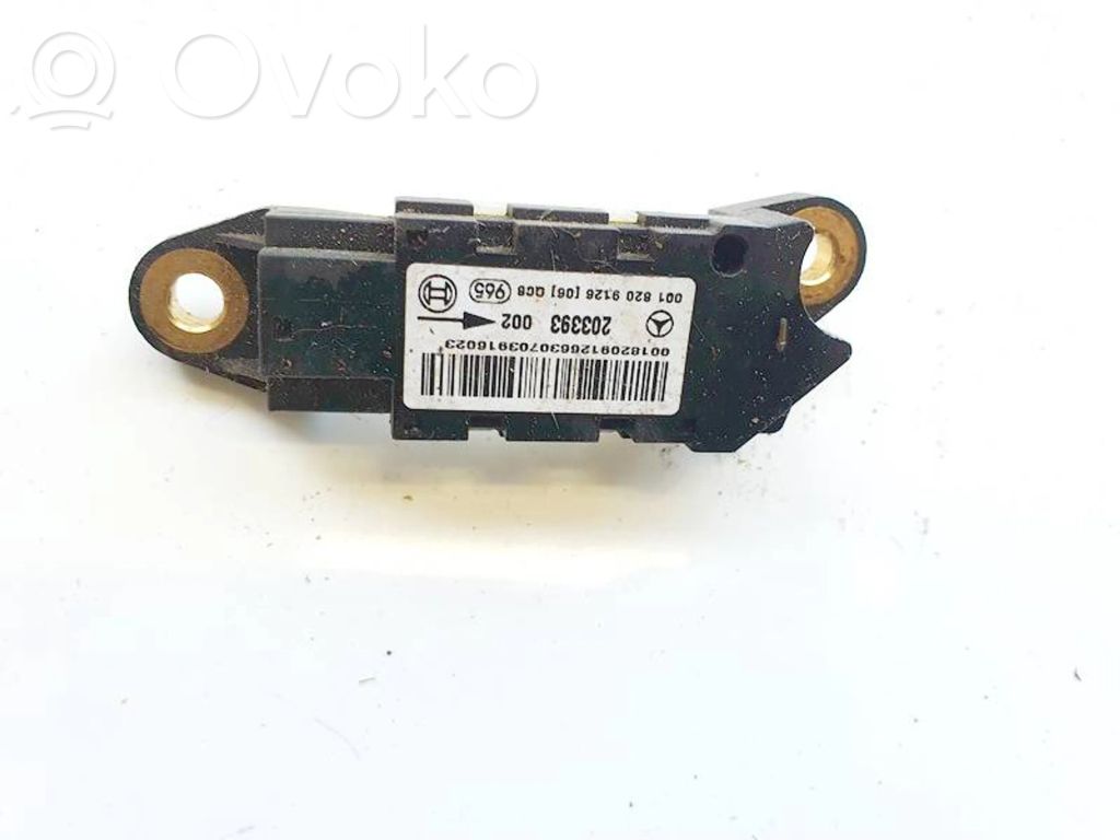Mercedes-Benz C W203 Airbagsensor Crashsensor Drucksensor 