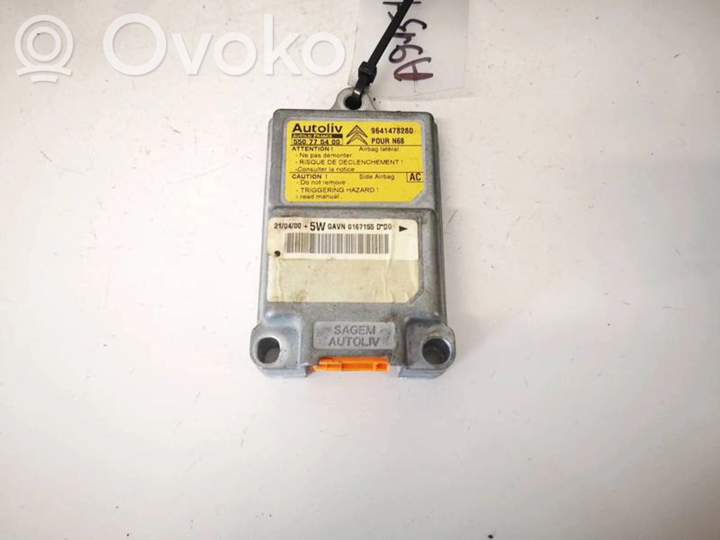 Citroen Xsara Picasso Centralina/modulo airbag