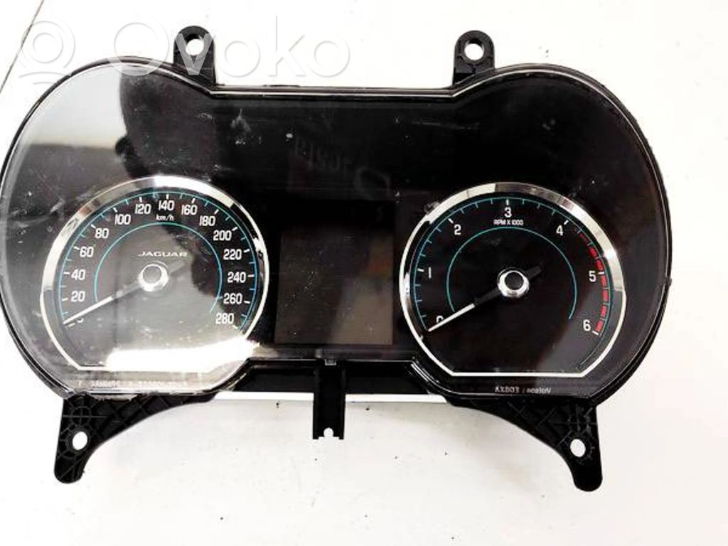 Jaguar XF Vitezometru (grup de instrumente) 