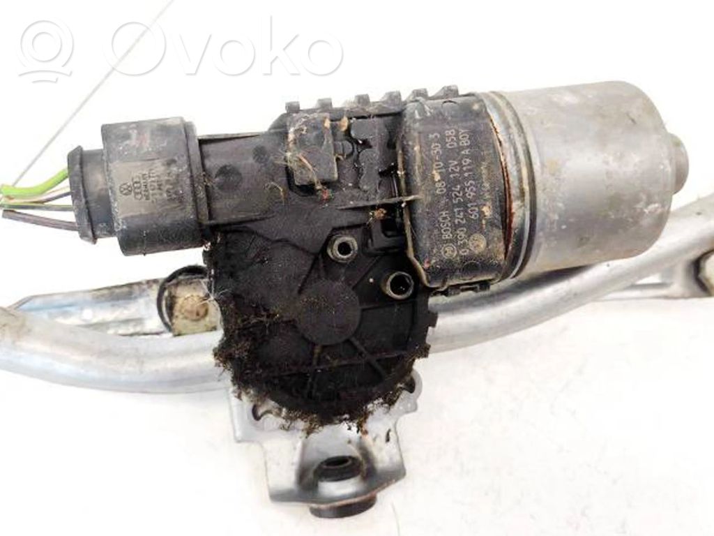 Volkswagen Polo IV 9N3 Moteur d'essuie-glace