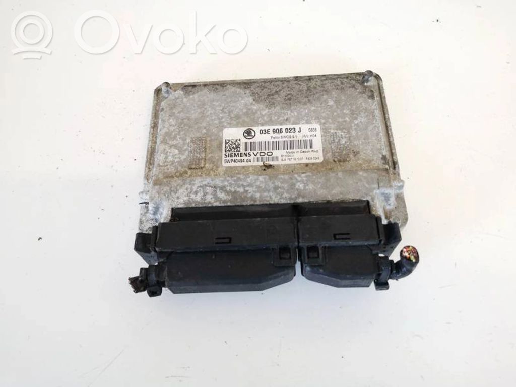Engine control unit/module   03E906023J,5WP40494,03E906023J,5WP40494