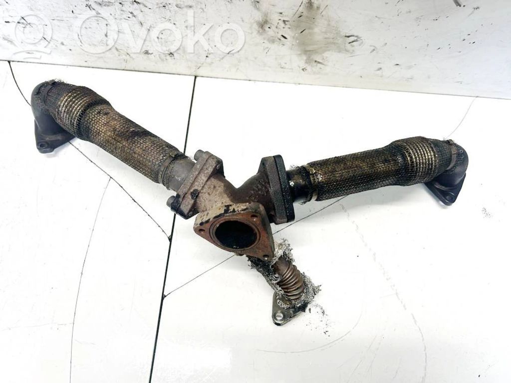 Audi Q7 4L Kolektor wydechowy 