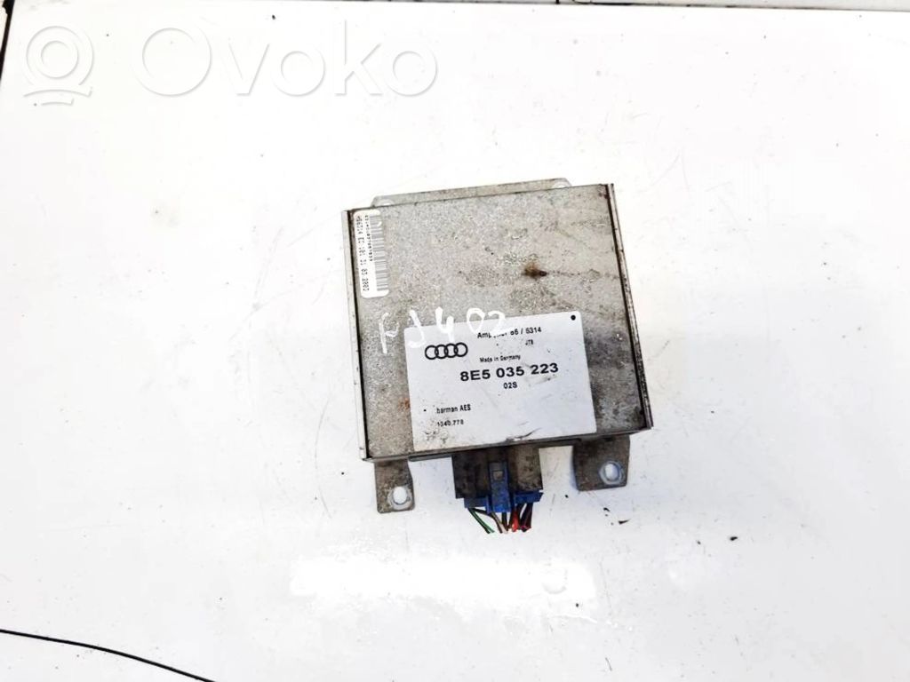 Audi A4 S4 B6 8E 8H Amplificatore 