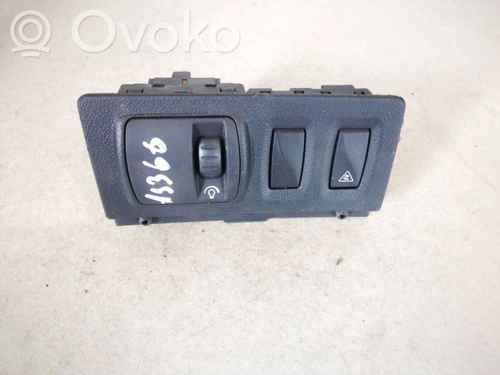 Renault Laguna III Interruptor de control del panel de luces 