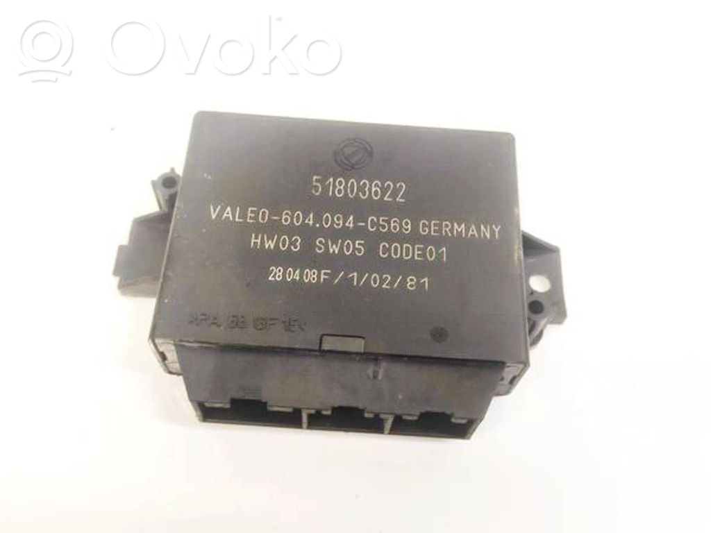 Fiat Croma Unidad de control/módulo PDC de aparcamiento 