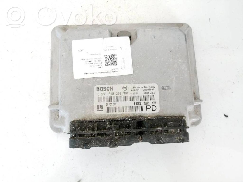 Unidad de control/módulo del motor   0281010268,24417169,0281010268,24417169