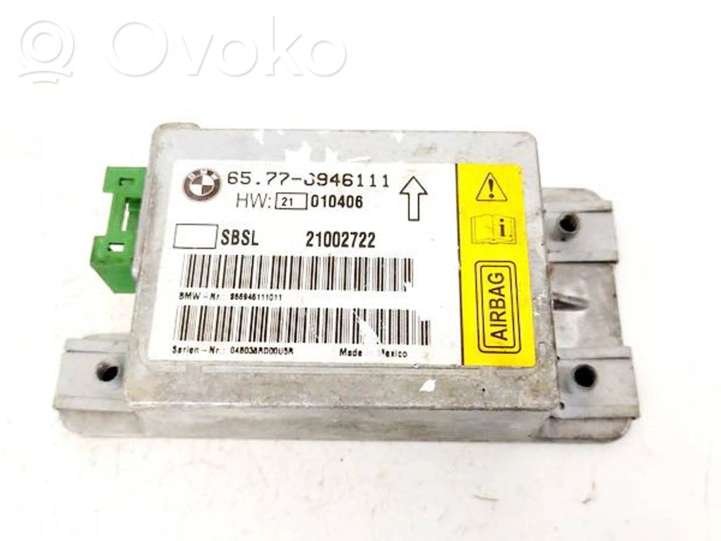 Airbag control unit/module   65776946111,65776946111,21002722,65776946111,65776946111