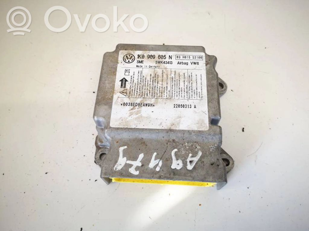 Volkswagen Golf Plus Unitate/modul de comandă airbaguri 