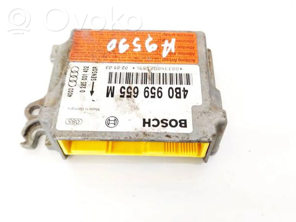 Audi A6 S6 C5 4B Centralina/modulo airbag 