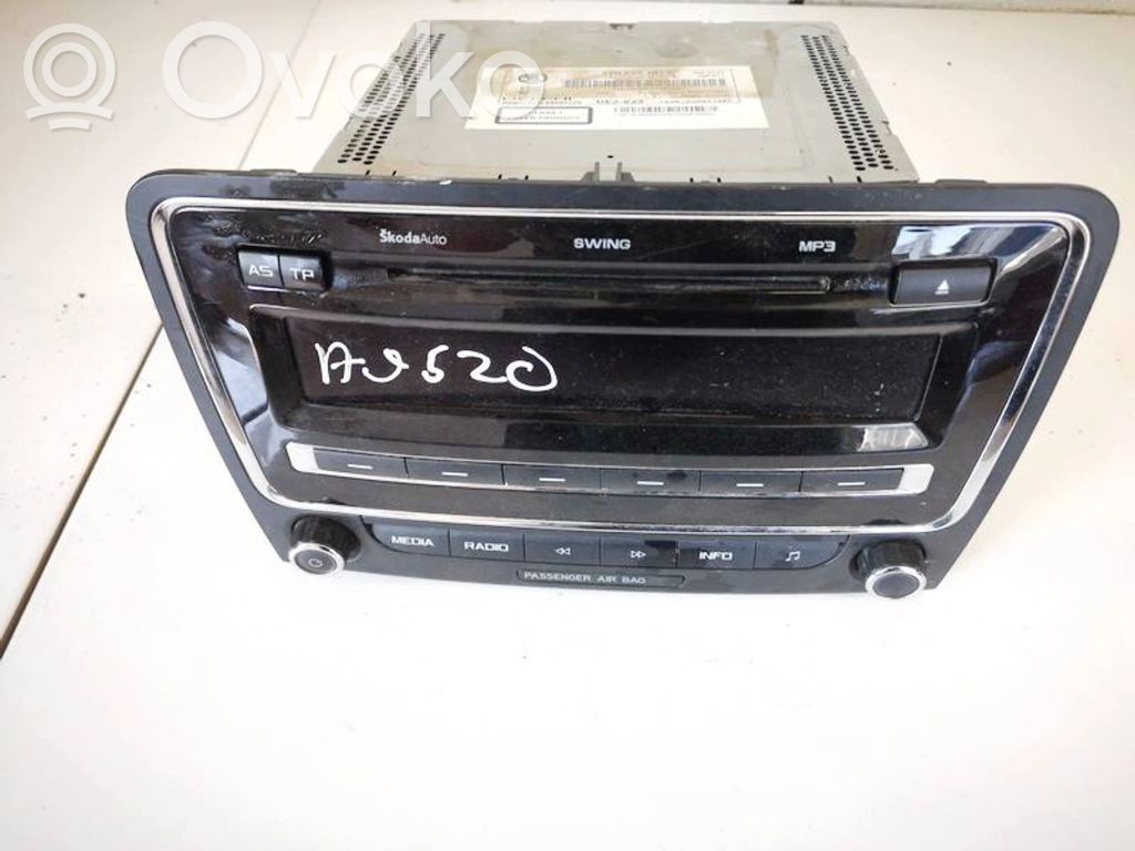 Skoda Superb B6 (3T) Unità principale autoradio/CD/DVD/GPS
