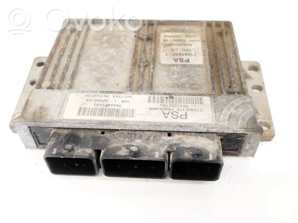 Peugeot 206 Engine control unit/module 