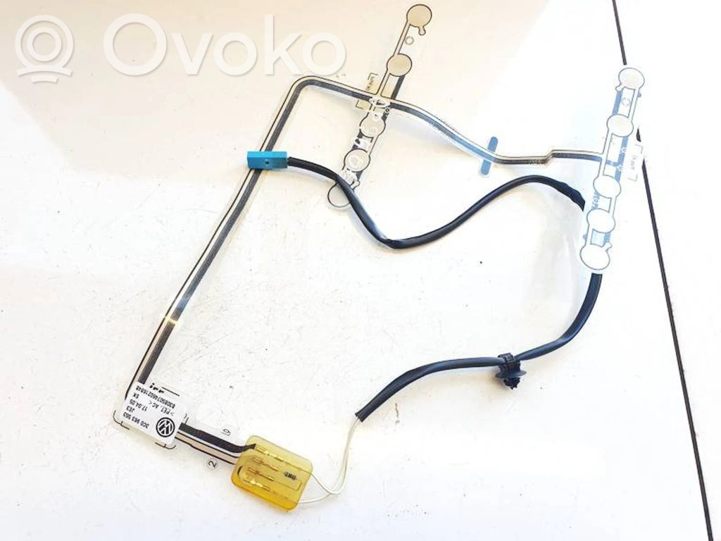 Volkswagen PASSAT B6 Elemento calefactor del asiento 