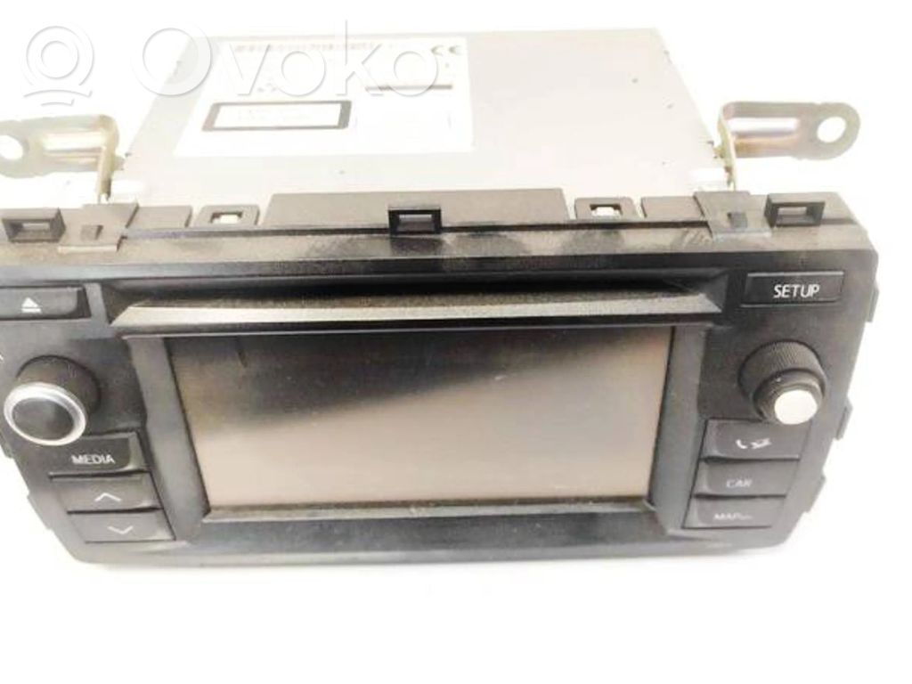 Toyota Auris E180 Panel / Radioodtwarzacz CD/DVD/GPS 