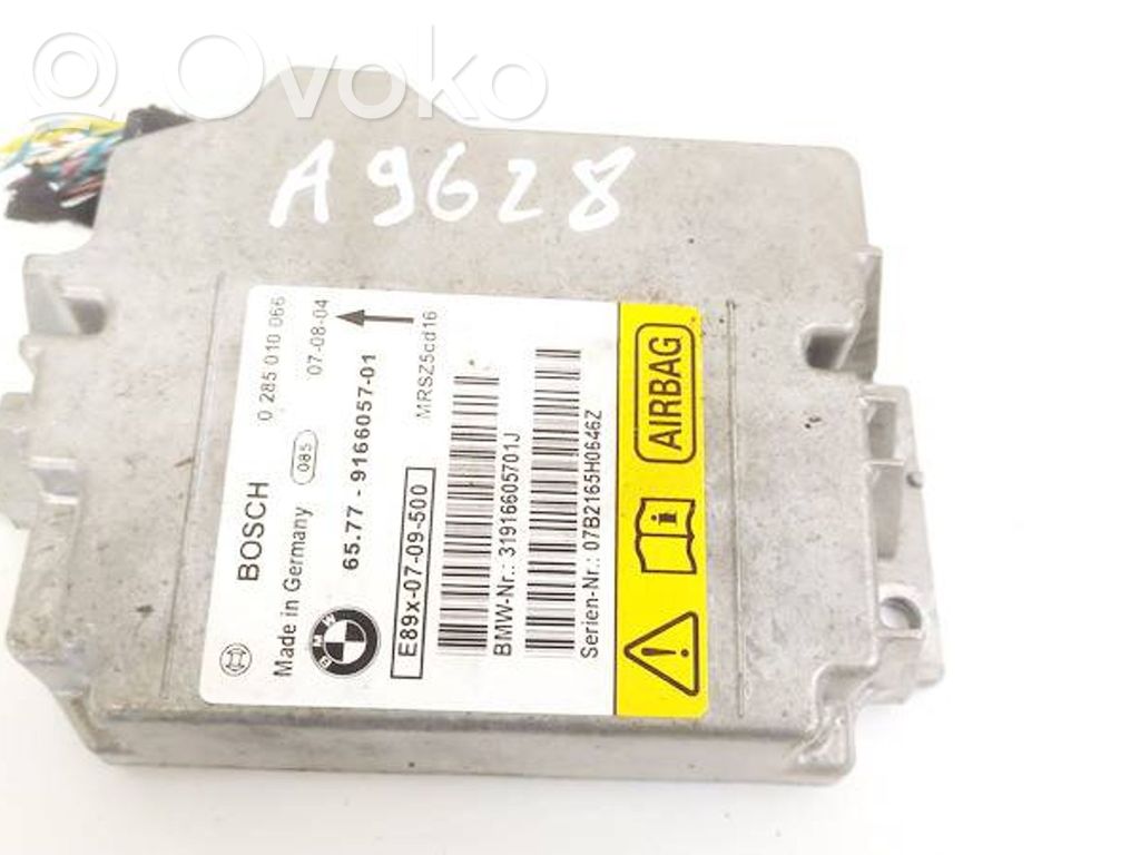 BMW 1 E81 E87 Module de contrôle airbag