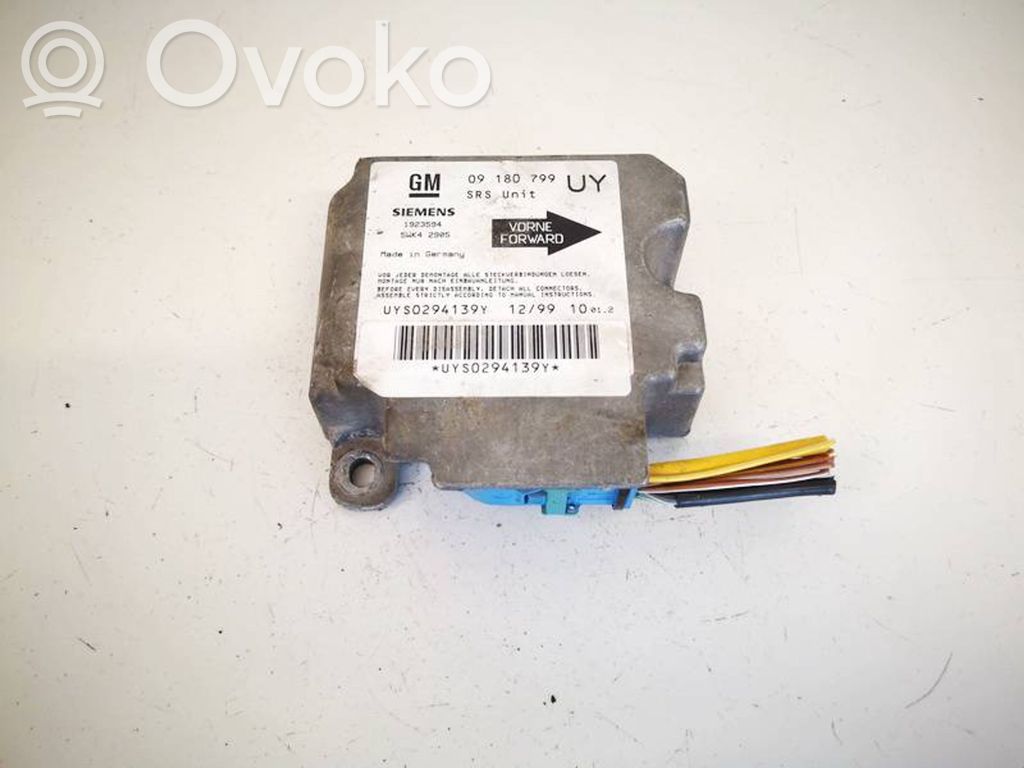 Opel Astra G Centralina/modulo airbag