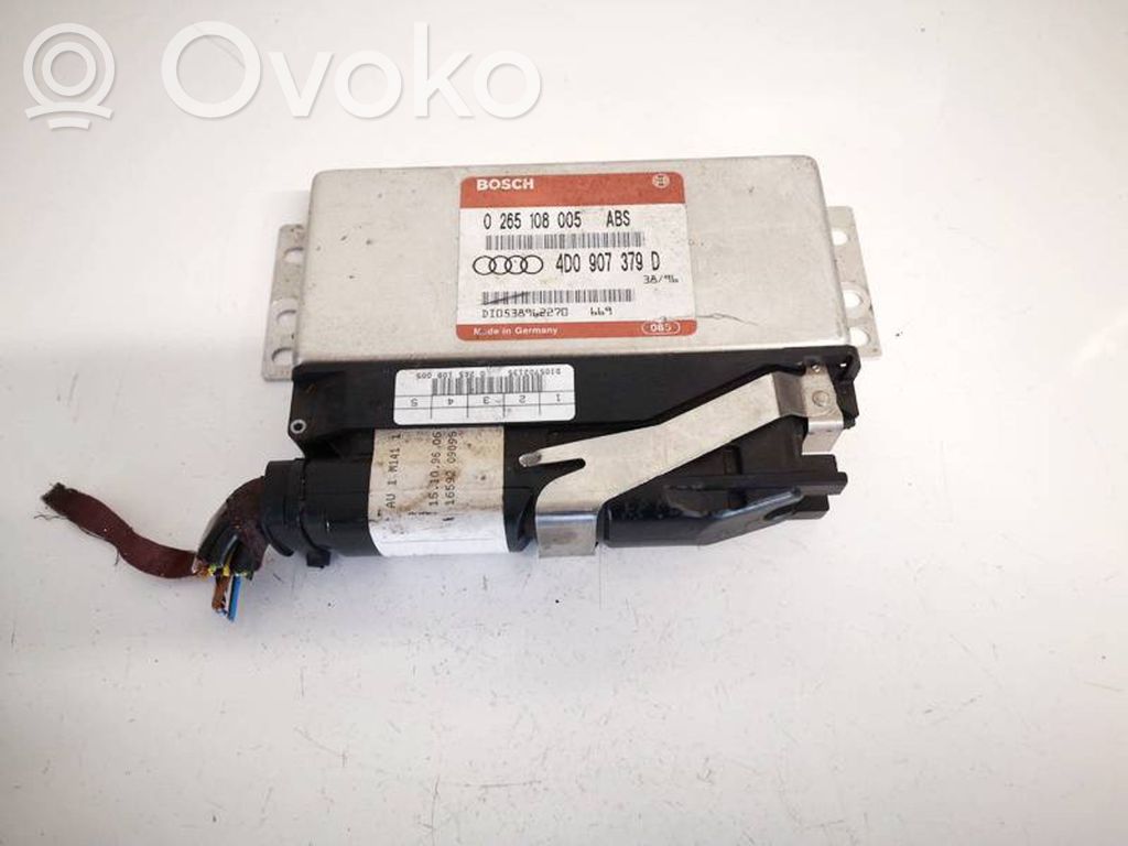 Unidad de control/módulo del ABS   0265108005,4D0907379D,0265108005,4D0907379D
