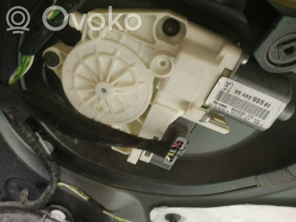 Peugeot 407 Silniczek podnoszenia szyby drzwi tylnych
