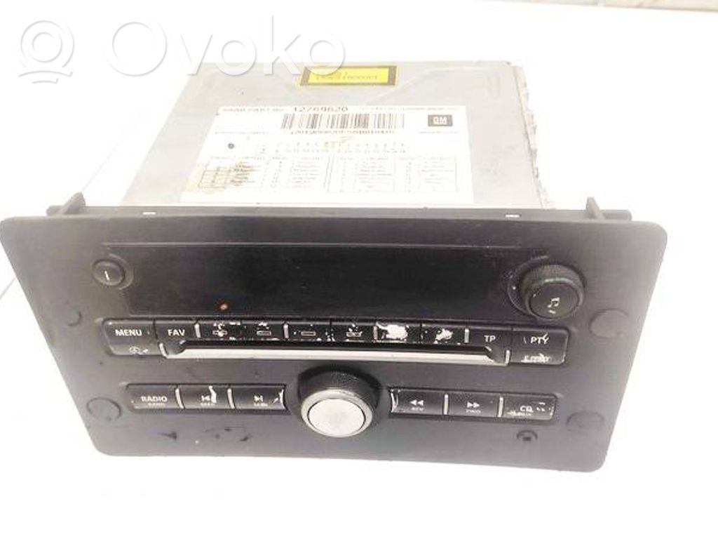 Saab 9-5 Unitate principală radio/CD/DVD/GPS
